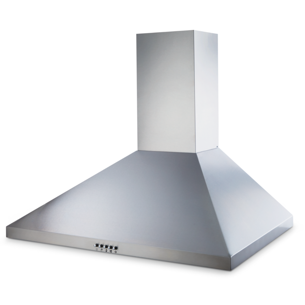 Master Chef - Pyramid Wall-Mounted Range Hood - 30" (76.2 cm) wide, stainless steel