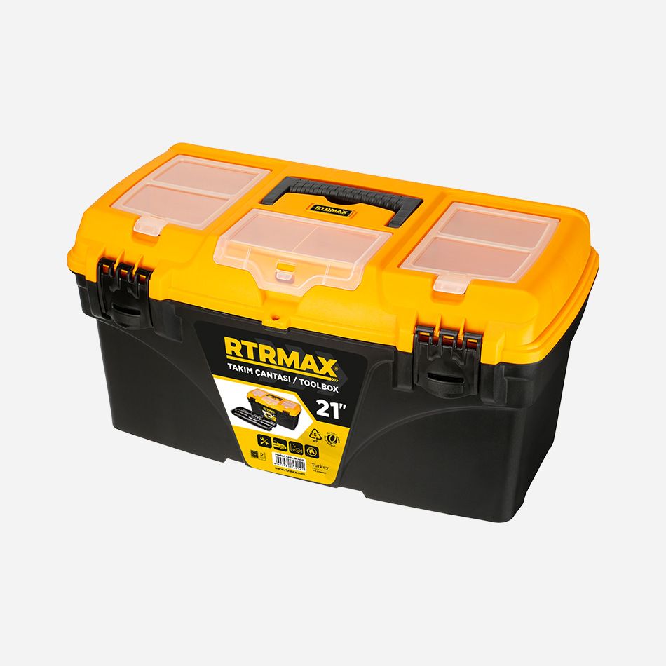 RTRMAX - RC0021 - CLASSIC PLASTIC TOOL BOX 21 - Cosmaroma
