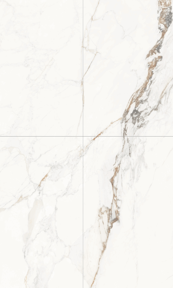 Floorest Porcelain Tile - Paonazzo White 12" X 24" 16Sf/Box - Ct12043