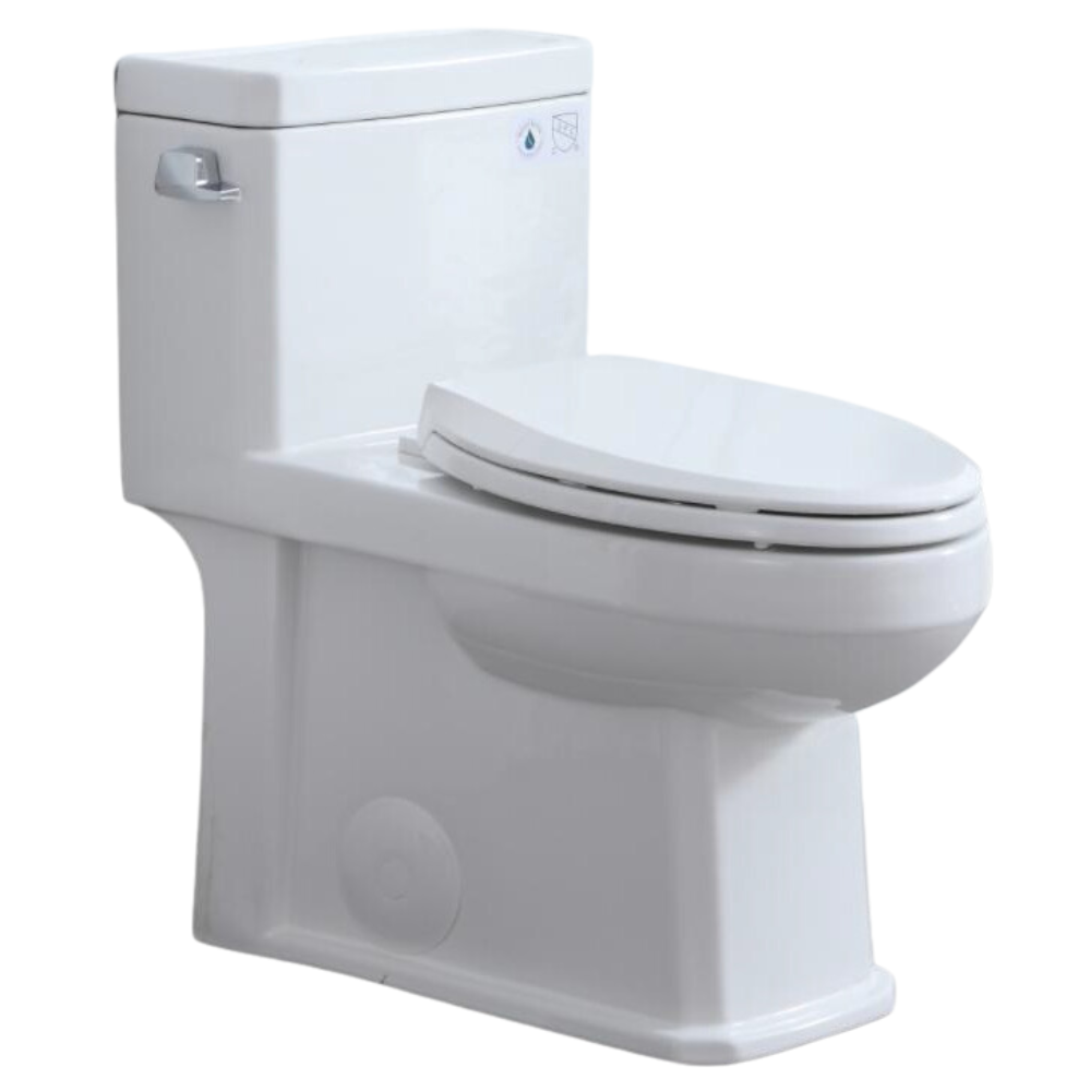 Dureno - One Piece Toilet White Gloss - S204W