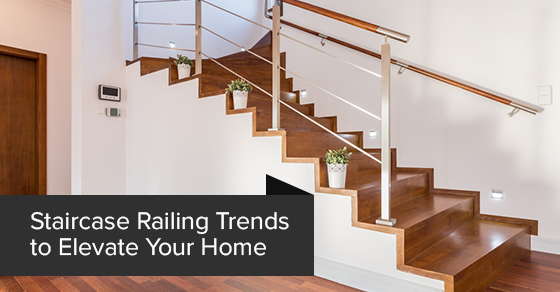 Staircase railing trends to elevate your home